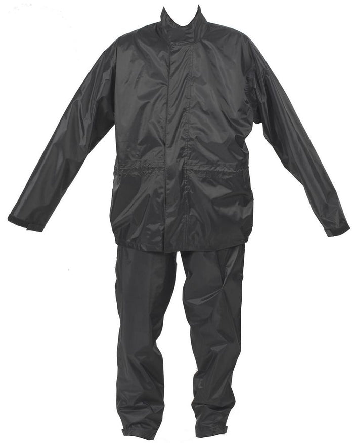 Rain tuta impermeabile antivento in poliestere 2 pezzi taglia XXL