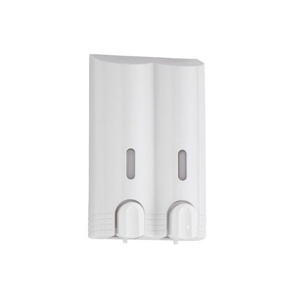 Dispenser sapone da muro doppio