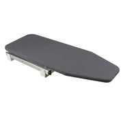 Emuca Asse da stiro pieghevole Iron 180Âº per mobile, Acciaio e Legno, 1 u.