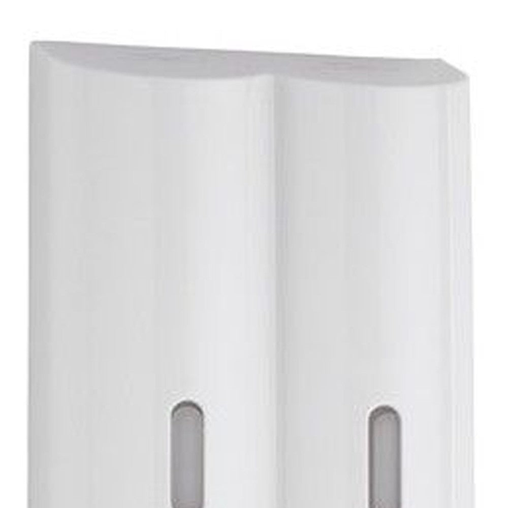 Dispenser sapone da muro doppio