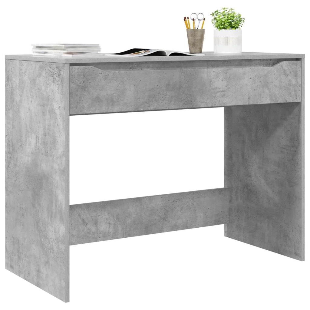 Scrivania Grigio Cemento 100 x 50 x 78 cm Legno ingegnerizzato 888940