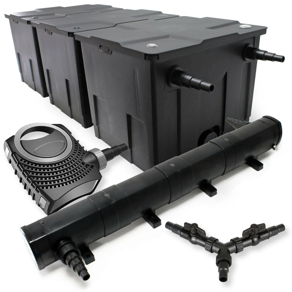 Kit di filtrazione per laghetti da 90.000 litri sterilizzatore da 72 watt pompa da 70 watt 16_0001371
