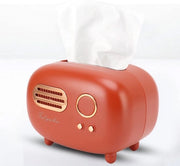 Radio a Tappezzera Decorativa in Plastica per Organizzare Tissue e Accessori - Ideale per la Cucina o la Bagno