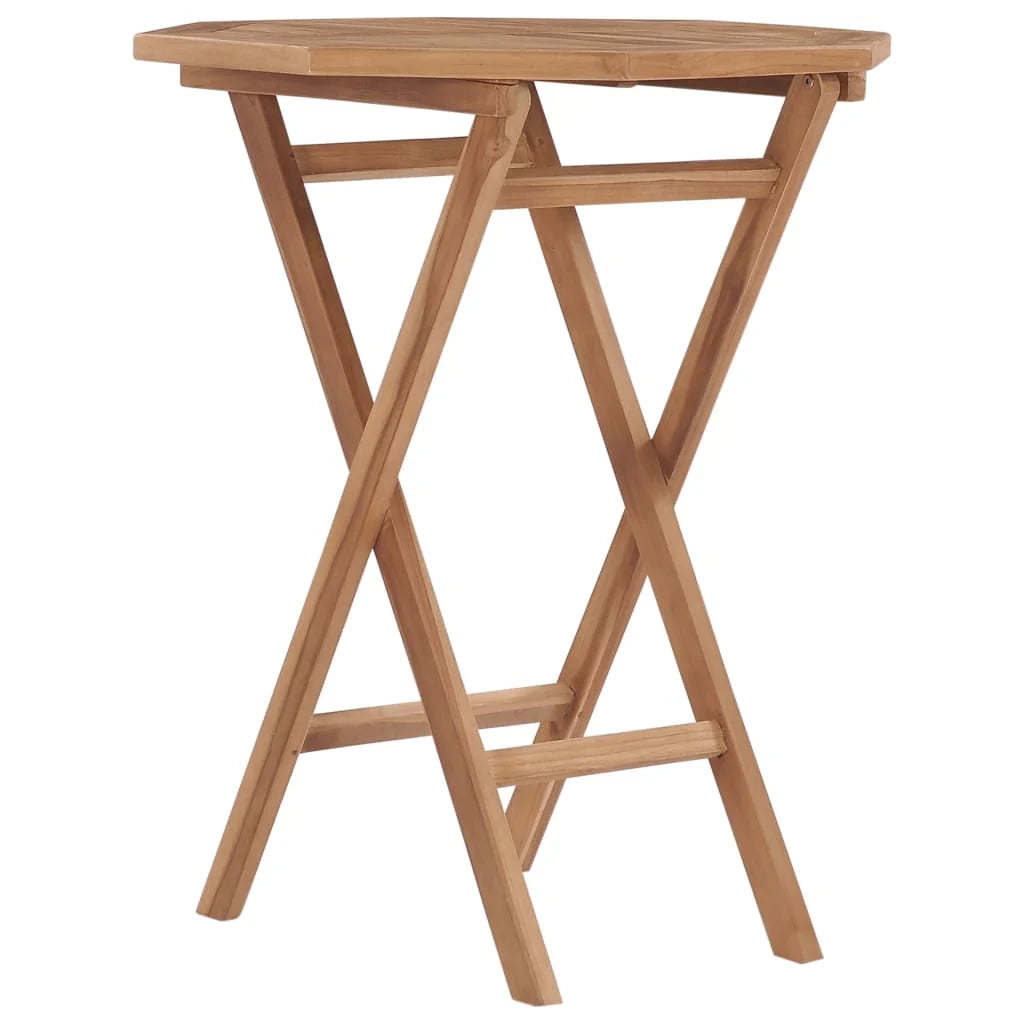 Set da pranzo da giardino per esterni 3 pezzi in legno massello di teak 02_0013602