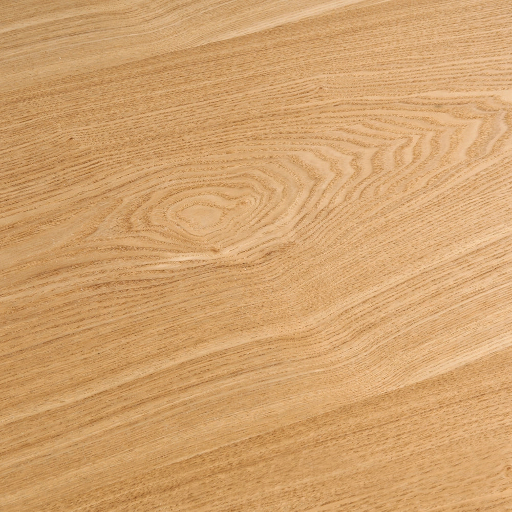 Tavolo da pranzo rettangolare allungabile moderno 160/200 x 90 cm Gambe in legno impiallacciato MDF Frassino chiaro