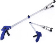 Strumento di estensione per afferrare oggetti - 32" Lungo - Estensore di presa - Zaino di raccolta rifiuti - Lavorazione precisa - Pala per la spazzatura - Raccolta rifiuti - Nabber per giardino - Tubo quadrato in alluminio
