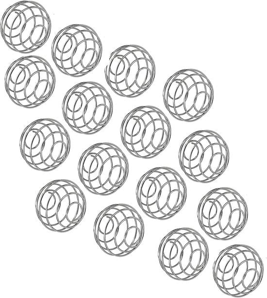 Milkshakerball di acciaio inossidabile, 16 pezzi di alta qualità milkshakerball di acciaio inossidabile per shaker proteici e pre allenamenti.