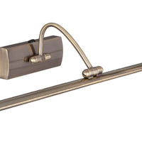 Applique Contemporanea Barcellona Acciaio Ottone Led 10W 3000K