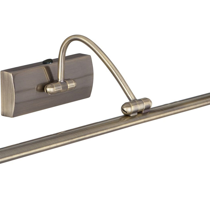 Applique Contemporanea Barcellona Acciaio Ottone Led 10W 3000K