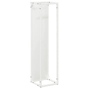 Rastrelliera per Legna da Ardere Bianca 25x25x100 cm CFW5258223