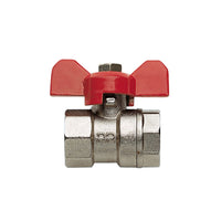 Valvola a sfera f.f. ,1/2 passaggio ridotto