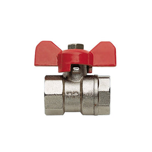Valvola a sfera f.f. ,1/2 passaggio ridotto