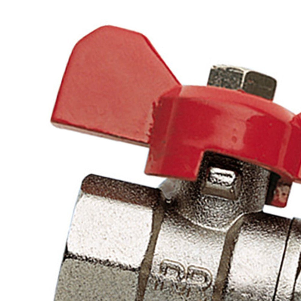 Valvola a sfera f.f. ,1/2 passaggio ridotto