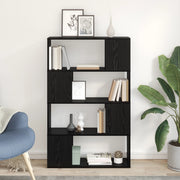 Centro di intrattenimento Rovere nero Legno ingegnerizzato