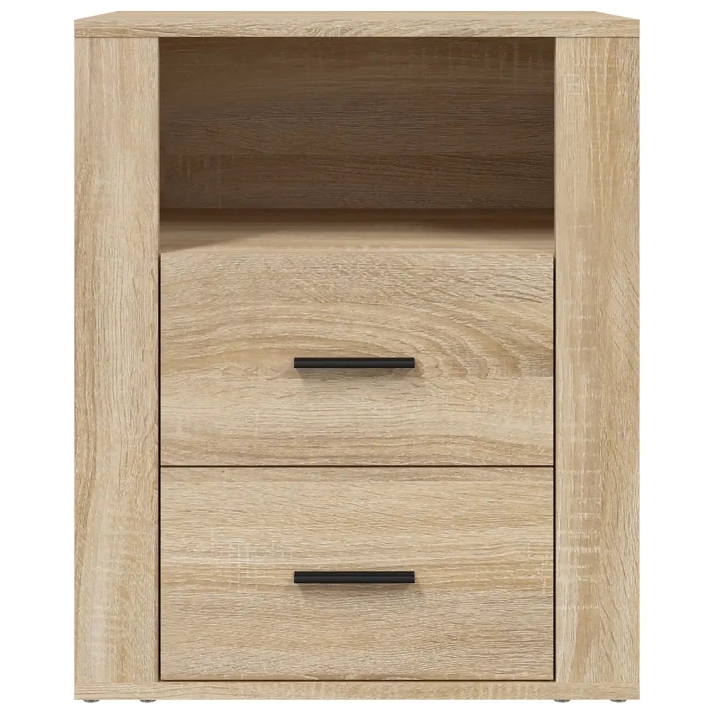 Comodino Rovere Sonoma 50x36x60 cm in Legno Multistrato 816731