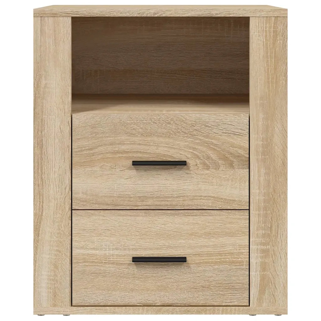Comodino Rovere Sonoma 50x36x60 cm in Legno Multistrato 816731