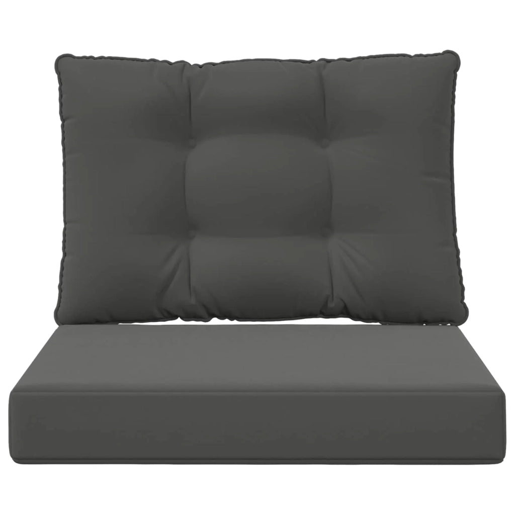 Cuscino per divano da esterno 2 pcs Antracite Poliestere