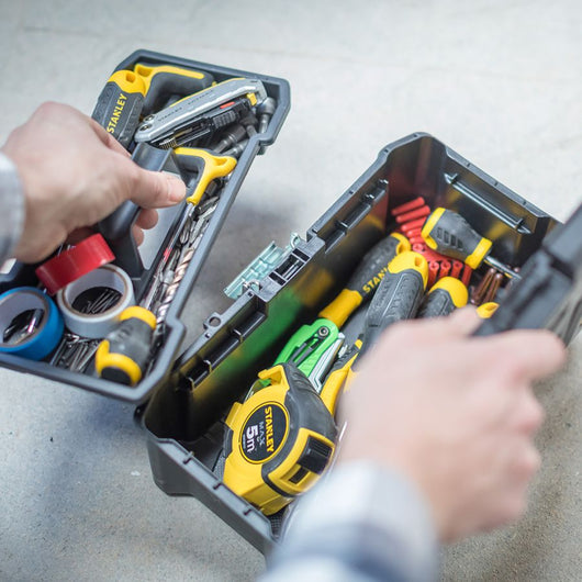 CASSETTA PORTA UTENSILI 16" CHIUSURE METALLO STANLEY