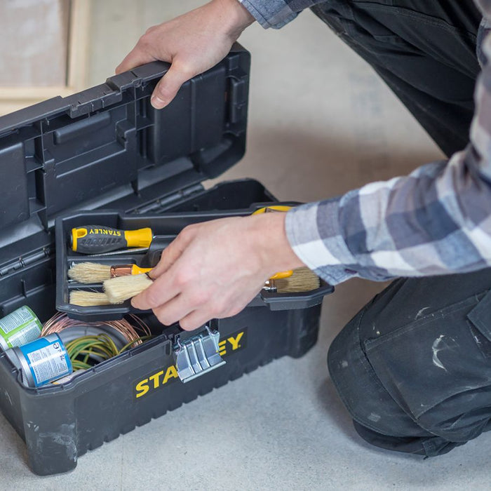 CASSETTA PORTA UTENSILI 16" CHIUSURE METALLO STANLEY