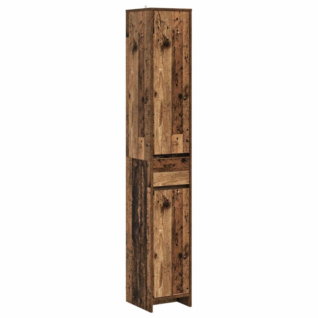 Mobile da Bagno Legno antico 30 x 33 x 190 cm