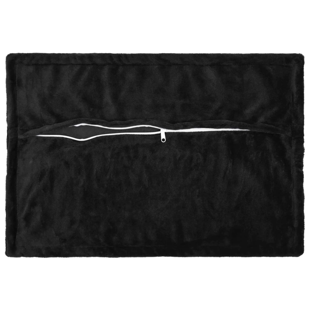 Federa 6 pcs HOUTEN Nero 50 x 75 cm Flanella 919972