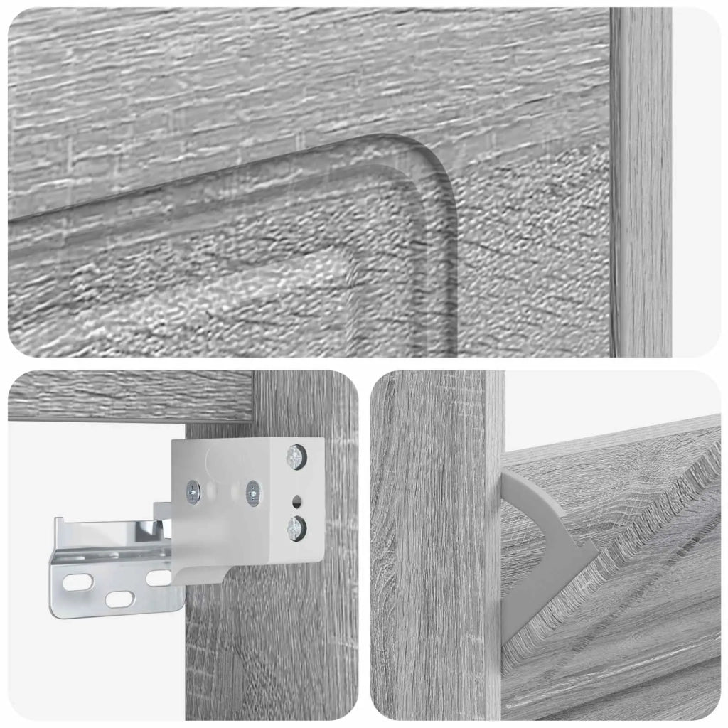 Mobiletto per Scarpe da Muro UTRECHT 71 x 17 x 86 cm 897741