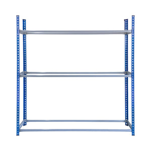 Scaffale Porta Pneumatici Portagomme 3 Ripiani Metallo Incastro Senza Bulloni x2