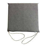 Set 4 cuscini Garden rettangolari per sedie - La Dea Sedia Colore: Grigio