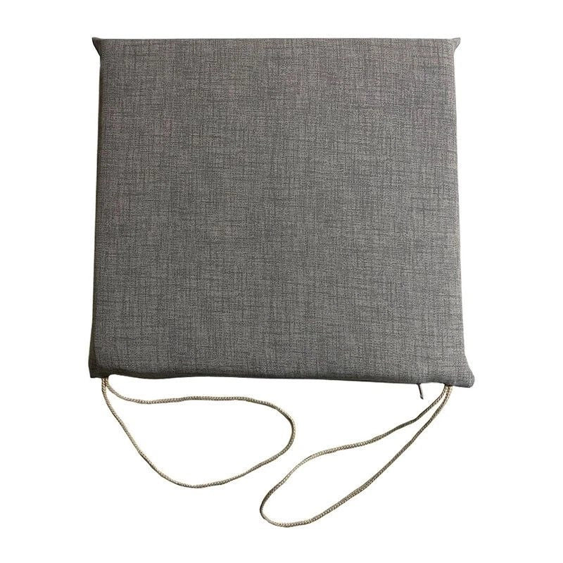 Set 4 cuscini Garden rettangolari per sedie - La Dea Sedia Colore: Grigio