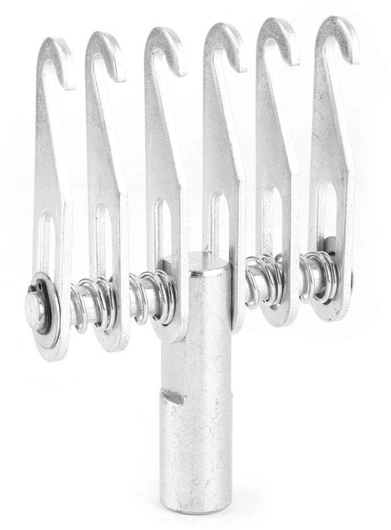 Deukverwijderaar con 6 artigli, deukverwijderatore metallico, artiglio regolabile 6-filiforme, attrezzatura per la riparazione di auto con fissaggio martello a gomito.