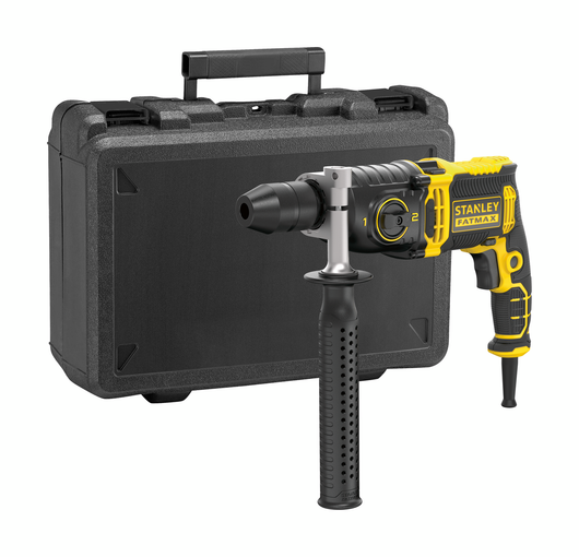 Stanley FMEH1100K-QS – Trapano a Percussione 1100W con Valigetta