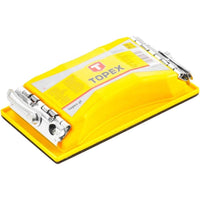 Topex 08a108 tampone per levigar are 85 x 165 mm morsetti metalli