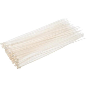 Topex 44e952 fascette per cavi 2 2,5 x 200 mm trasparente 100 ds