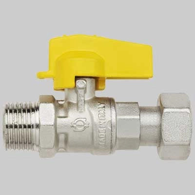 RUBINETTO DIRITTO MASCHIO CON DADO GIREVOLE  1/2 x 3/4 G     F.I.V.