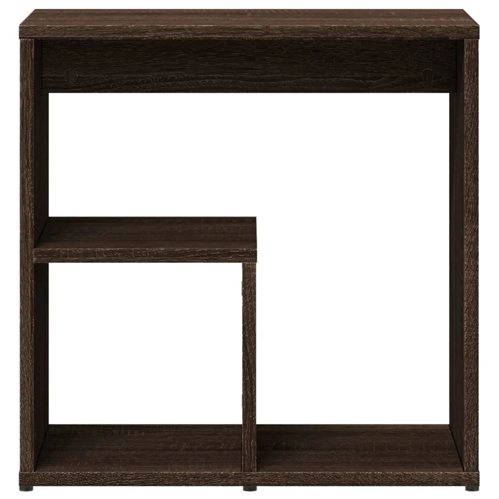 Tavolini 2 pz | Tavolo laterale Rovere Marrone 50x30x50 cm in Legno Multistrato