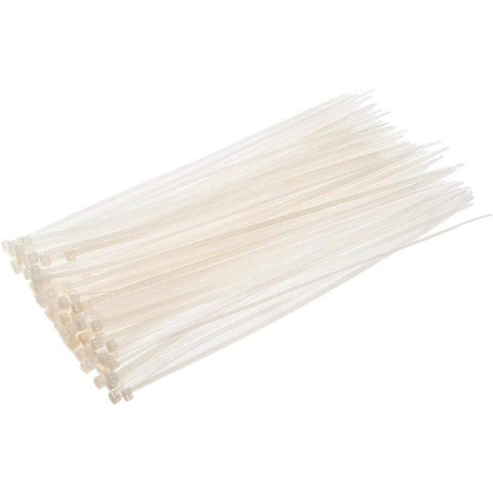 Topex 44e950 fascette per cavi 2 2,5 x 100 mm trasparente 100 ds