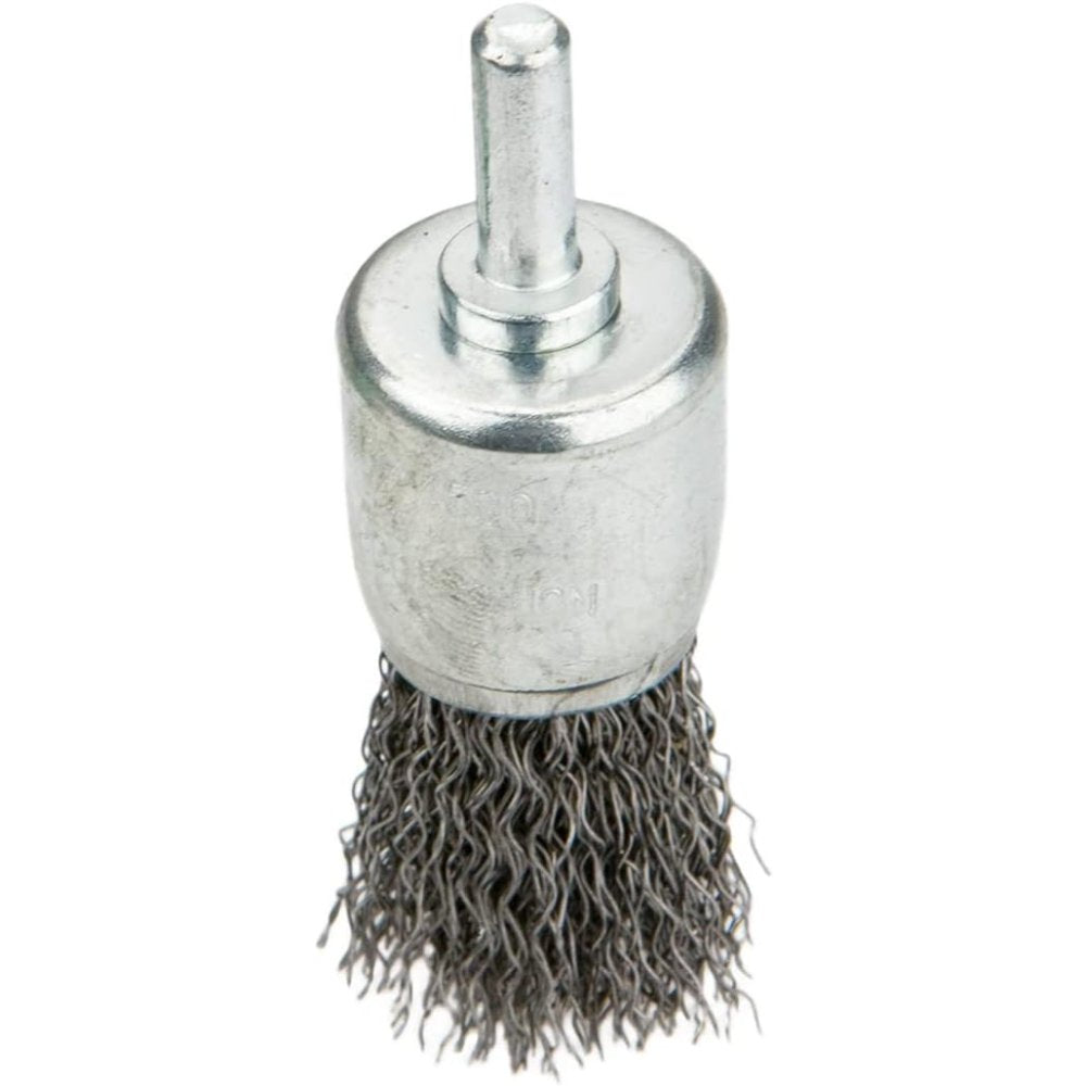 Topex 62h341 spazzola metallica a con perno, 24 mm