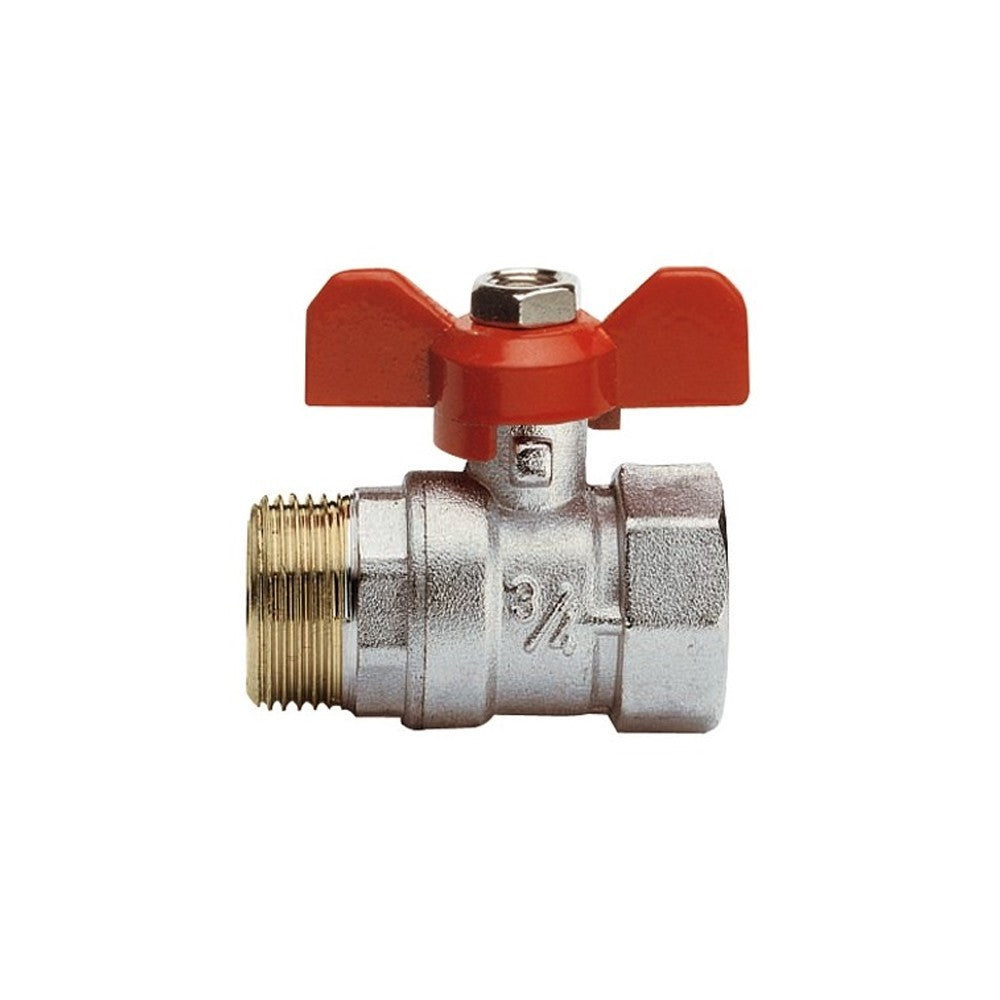 Valvola a sfera m.f. , passaggio ridotto