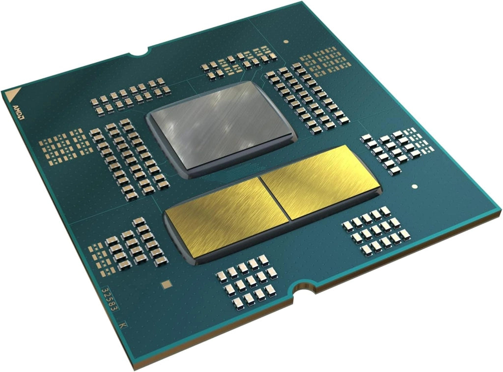 Processore AMD Ryzen 7 7700X (scheda grafica integrata Radeon, 8 cores/16 threads, 105W DTP, AM5 Socket, 40MB cache, Boost di Frequenza fino a 5.4 GHz max, senza ventole)
