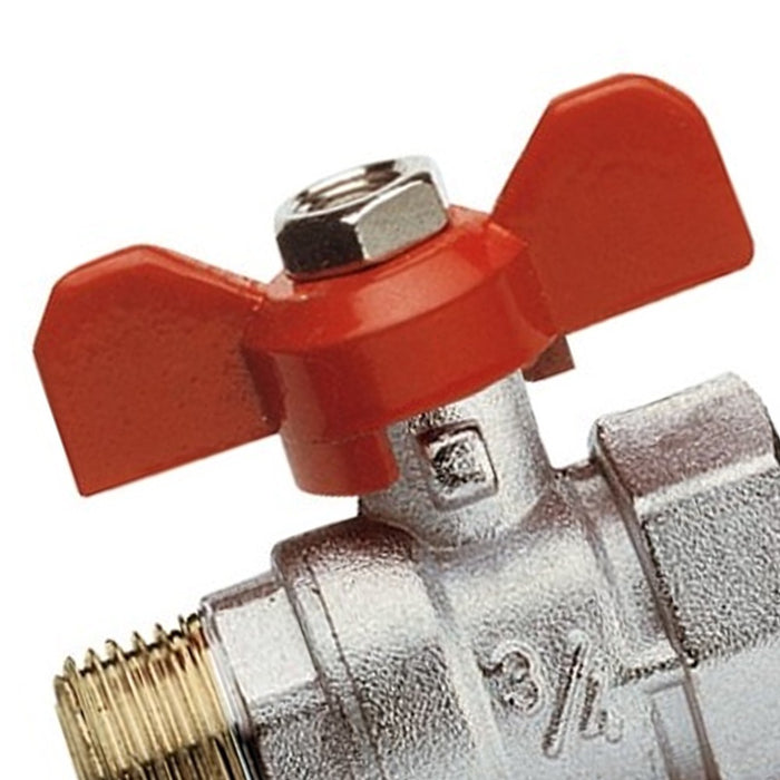 Valvola a sfera m.f. , passaggio ridotto