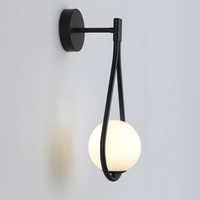 Lampada Da Parete G093-1w Black White