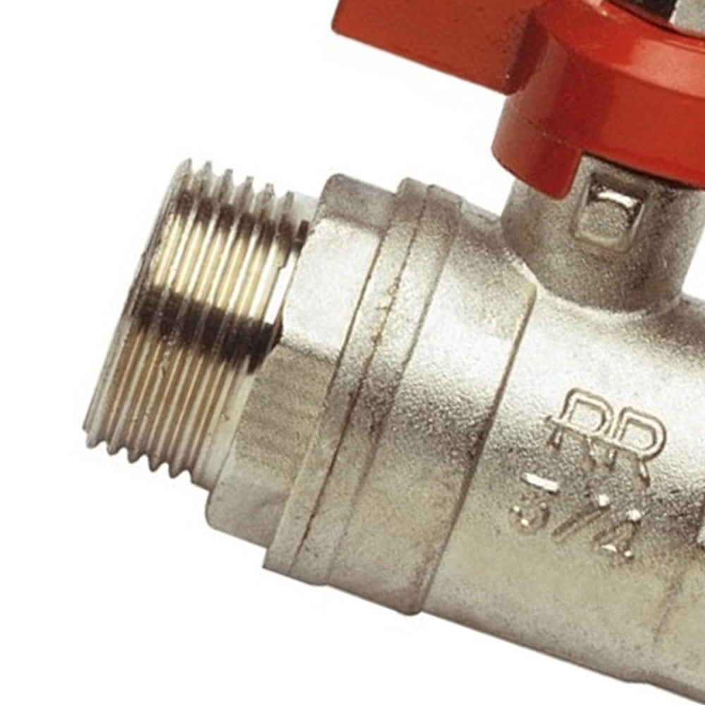 Valvola a sfera m.f. a farfalla