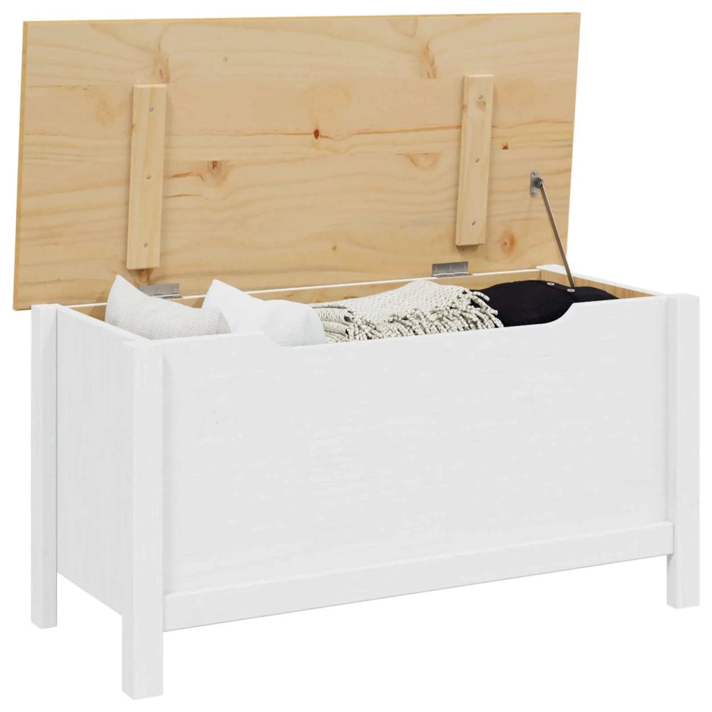 Scatola di Stoccaggio HILL Bianco e marrone miele CFW2780518