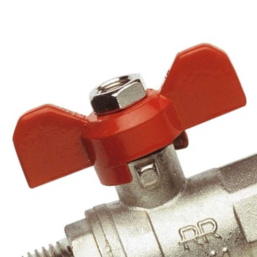 Valvola a sfera m.f. a farfalla