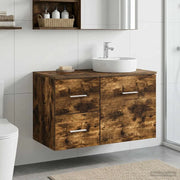 Armadio Bagno In-between Rovere Fumo 30 x 44,5 x 50 cm 890378