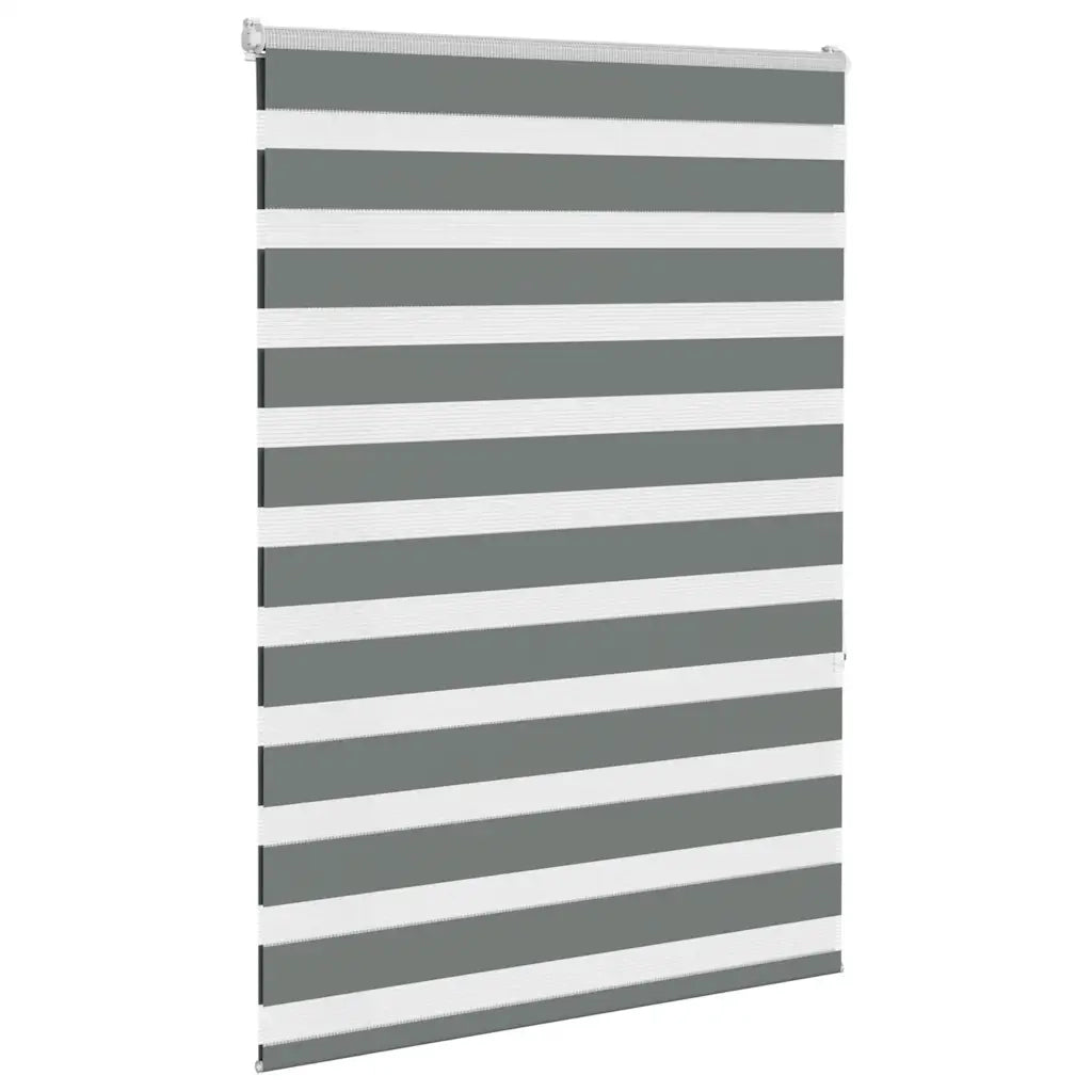 vidaXL Tenda a Rullo Zebra Larghezza Tessuto 100,9 cm Poliestere