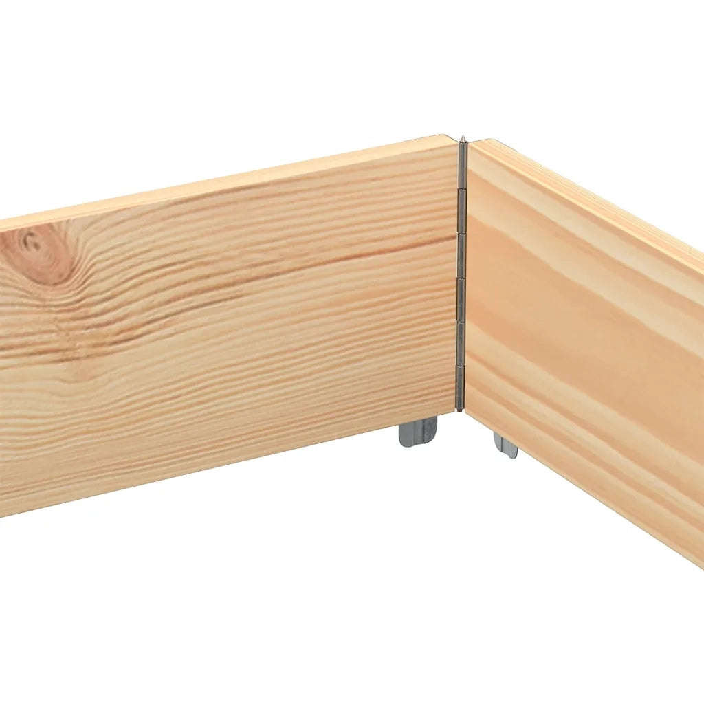 vidaXL Fioriera da Giardino 150x100 cm in Legno Massello di Pino