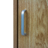 Contenitore Pattumiera Svuota Vassoi in Legno di Quercia Commerciale Capacità 100L