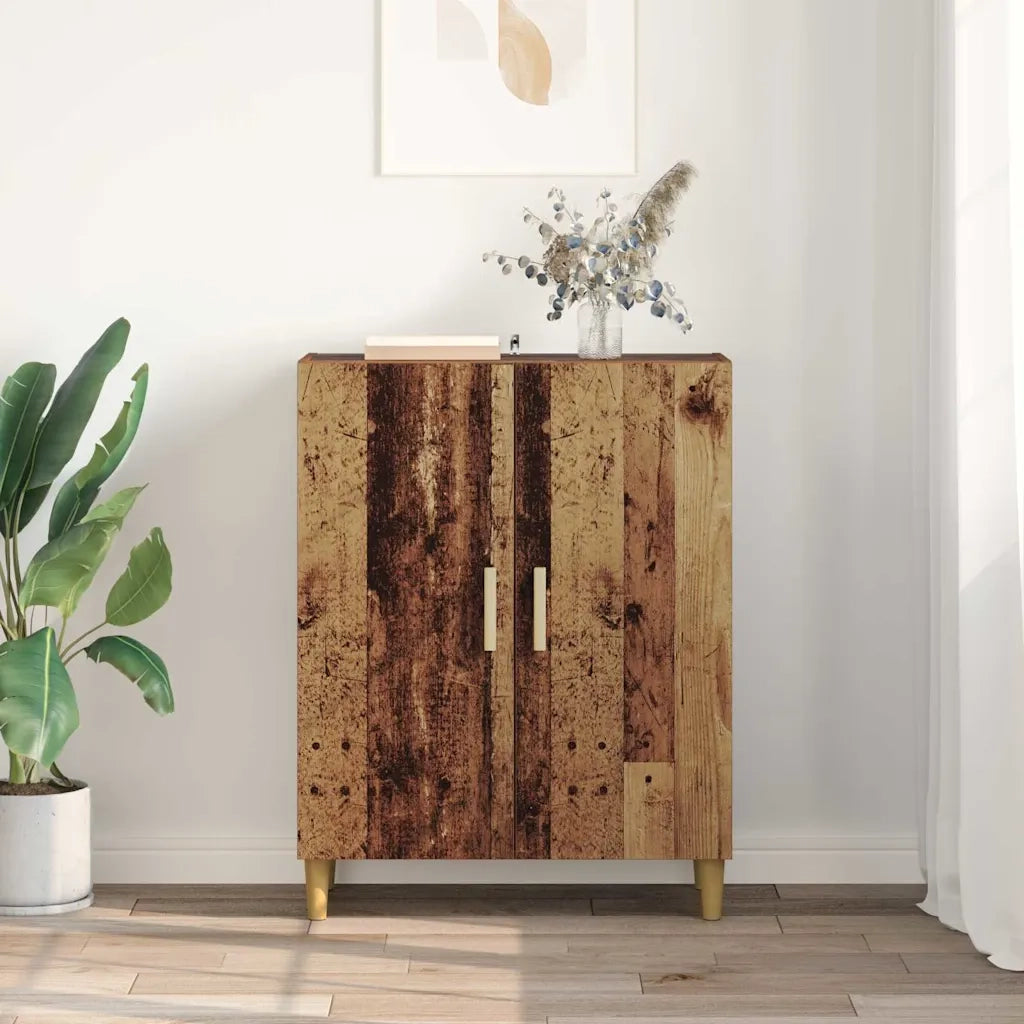 Credenza | Madia | Buffet da pranzo | Armadio da pranzo Legno vecchio 70 x 34 x 90 cm Legno multistrato