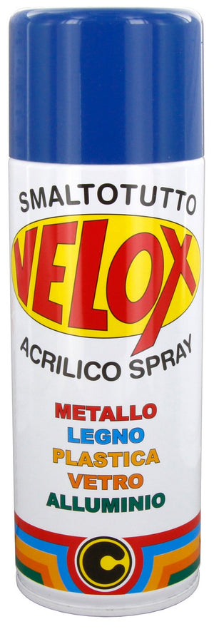 velox spray acrilico bleu genziana ral 5010 cod:ferx.2989